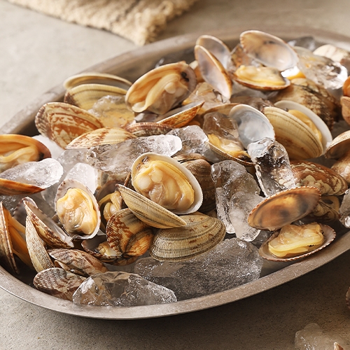 [5%할인] 자숙 피바지락 500g_바지락탕, 조개술찜,봉골레 만능활용