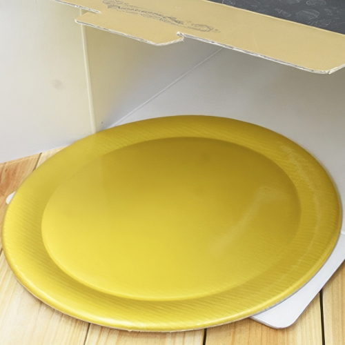원형 골드 케이크 받침 3호 (270mm) 5개