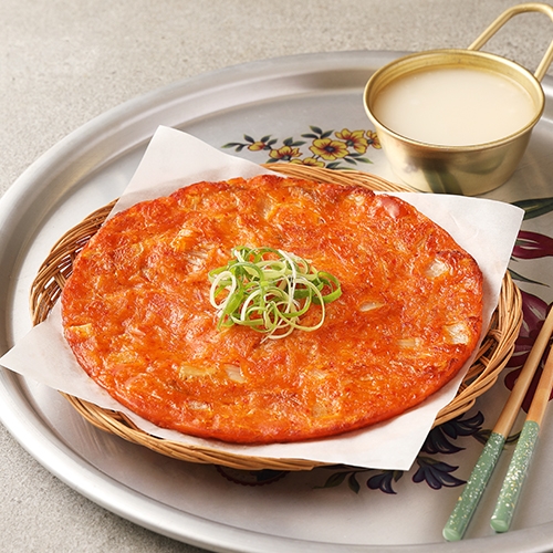 [20%할인] 수제 김치전 230g_안주 간식 냉동김치부침개