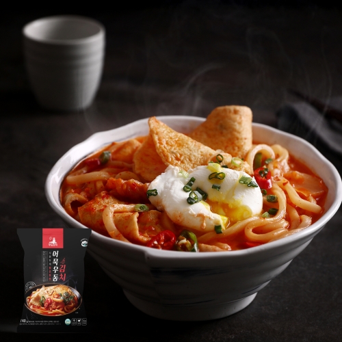 [SNS고객특가3] 김치어묵우동 740g_홈술안주, 간편한 한끼, 캠핑요리