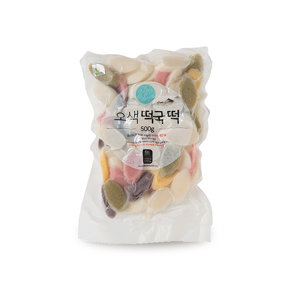 오색떡국떡 500g