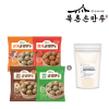 [북촌손만두] 굴림만두 225g 4종(고기,김치,갈비,청양) 세트 + 사골육수
