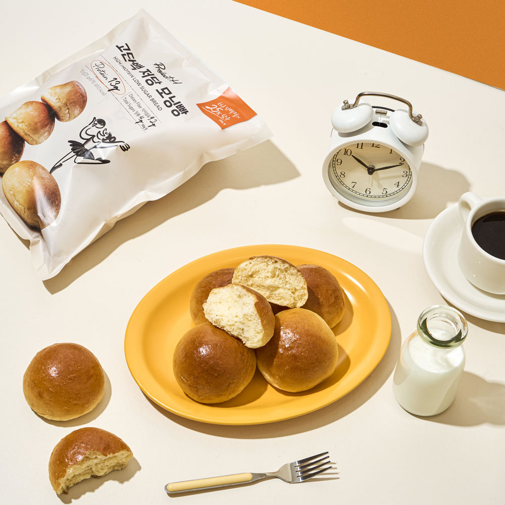프로젝트:H 건강빵 고단백 저당 모닝빵 6입 2봉