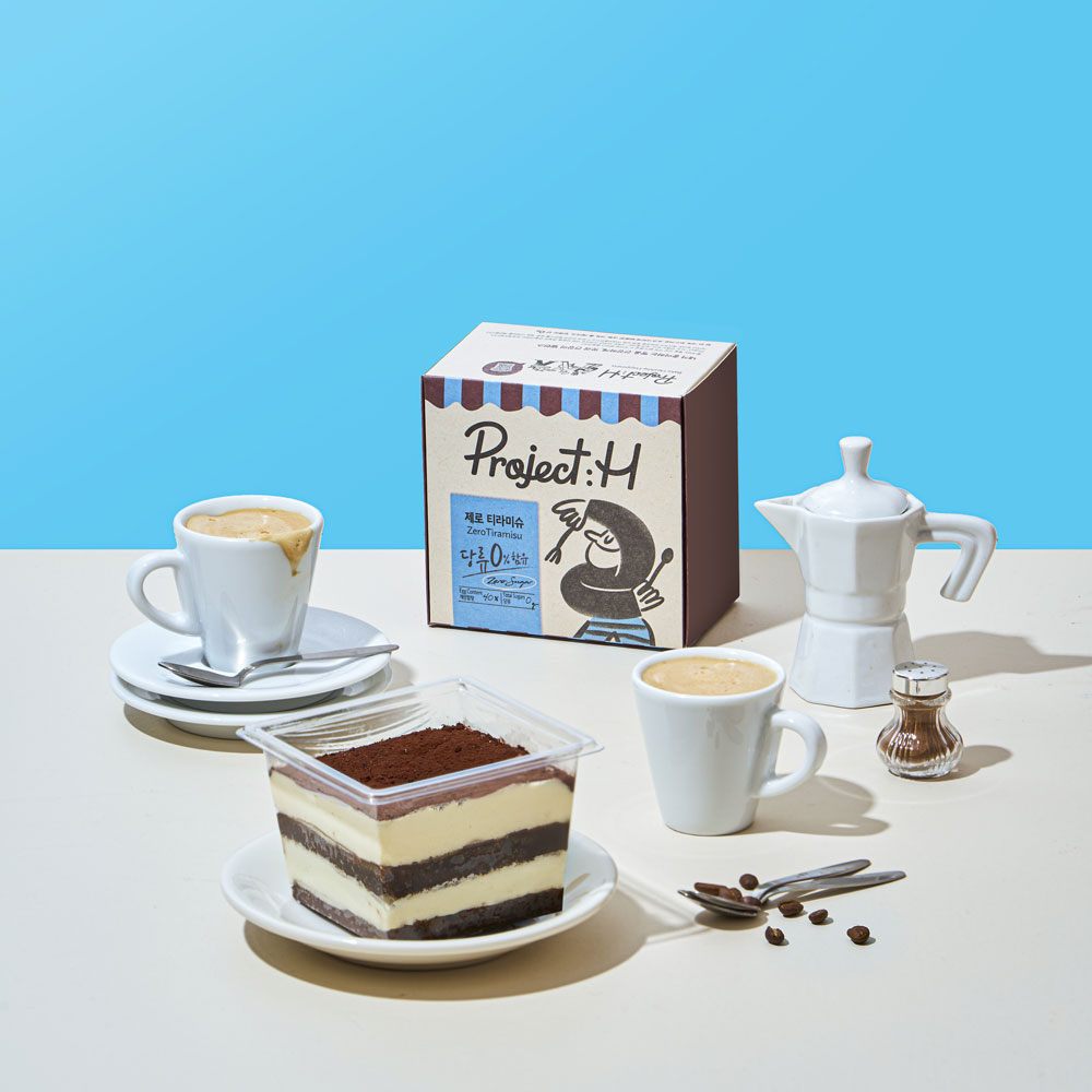 프로젝트:H 건강빵 당류0g 제로 티라미수 1개