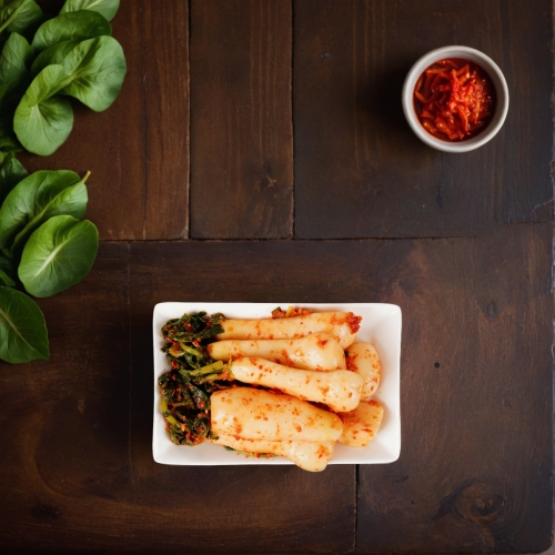 [굿앤쉐프] 100% 국내산 총각김치 1kg*면세