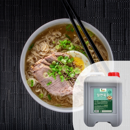 [바로소스] 밀면육수10kg 1BOX(2EA)