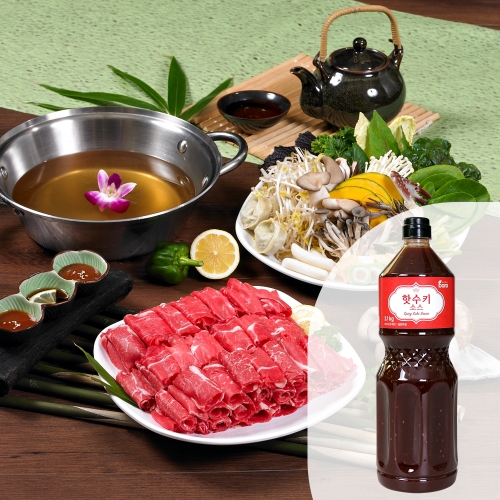 [바로소스] 핫수키소스2.1kg 1BOX(8EA)