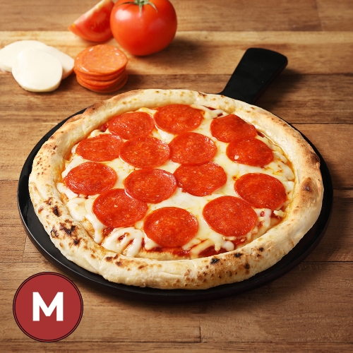 나폴리식 화덕 페퍼로니 피자(M) 380g