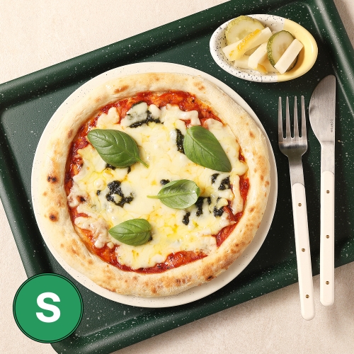 [10%할인] 나폴리식 화덕 마르게리따 피자(S) 224g