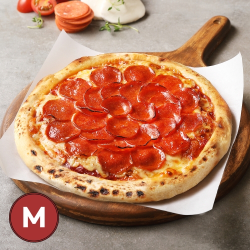 프리미엄 나폴리식 화덕 페퍼로니꽃피자(M) 413g