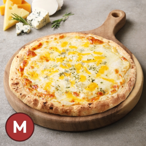 프리미엄 나폴리식 화덕 고르곤졸라 콰트로치즈피자(M) 373g