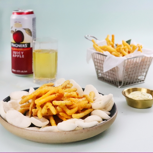 [펀쿡] 튀겨나온 진미채 튀김 300g 술안주 맥주안주 마른안주 분식