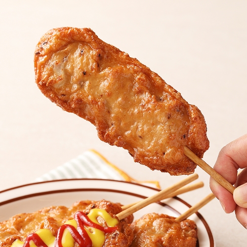 빅 오징어&문어핫바 1.3kg (130g*10ea)_휴게소어묵꼬치