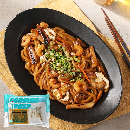 [10%할인] 푸딩프렙 해물볶음우동 350g_야끼우동