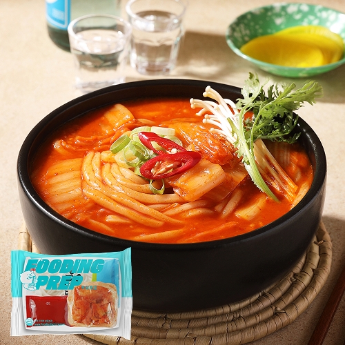 [10%할인] 푸딩프렙 김치우동 410g_초저가 알뜰구성