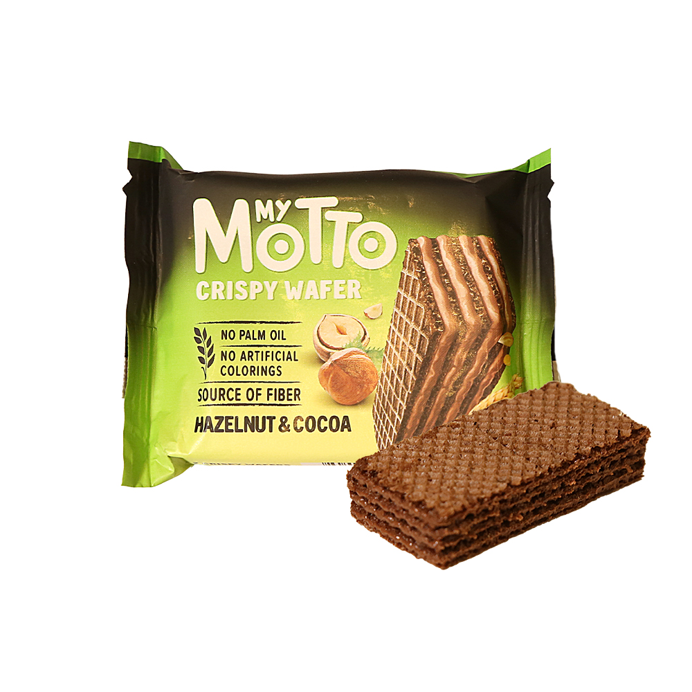 [브레드샵]마이 모토 크리스피 웨이퍼 헤이즐넛&코코아(30g x 10ea)