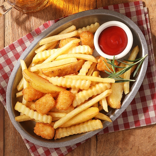 [신제품15%] 4가지 모듬감자튀김 320g_4대감자 알짜만 쏙 담은 실속팩