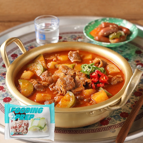 [SNS전용101] 푸딩프렙 우삼겹 짜글이찌개 320g