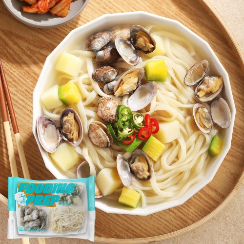 [신메뉴10%할인] 푸딩프렙 바지락칼국수 540g