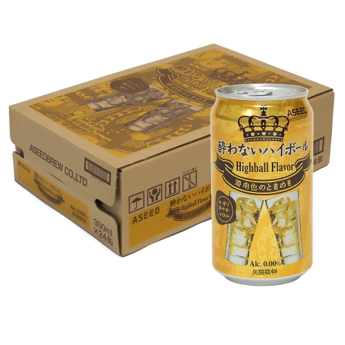 [아시드] 무알콜 오리지널 하이볼 350ml*24캔