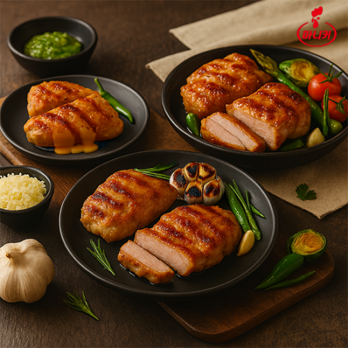 마니커 국내산 치킨 스테이크 세트(1+1+1+1)