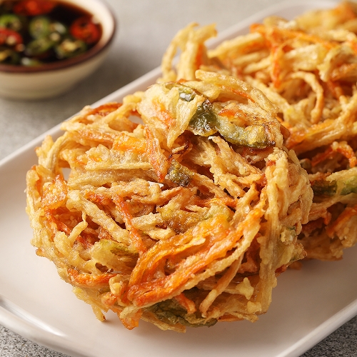 [신제품5%] 크리스피 야채튀김 450g_우동 카레 텐동 일식 튀김