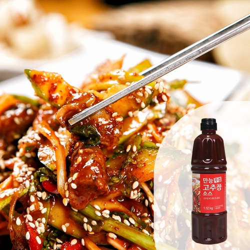 [바로소스] 만능무침고추장소스1.12kg 1BOX(14EA)