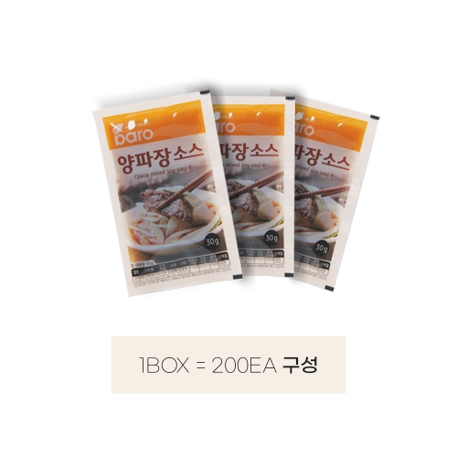 [바로소스] 양파장소스 30g 1BOX(200EA)