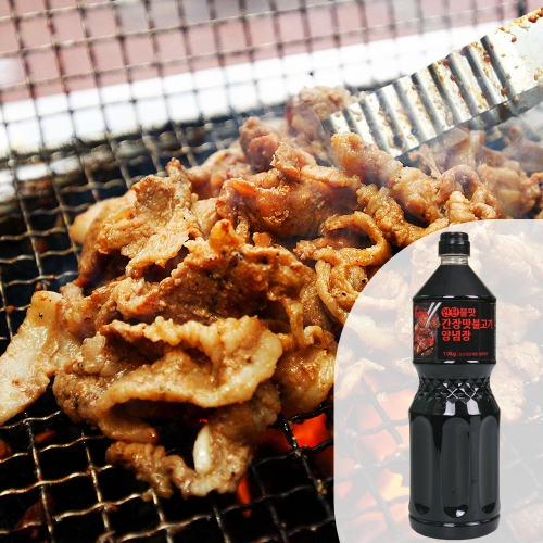 [바로소스] 연탄불맛 간장맛불고기양념장 1.9kg 1BOX(8EA)