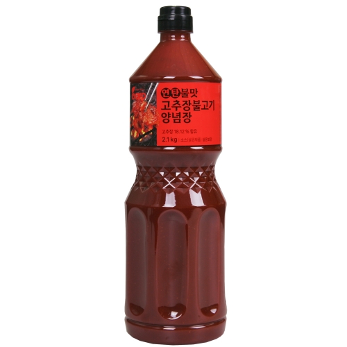 [바로소스]연탄불맛 고추장불고기양념장 2.1kg