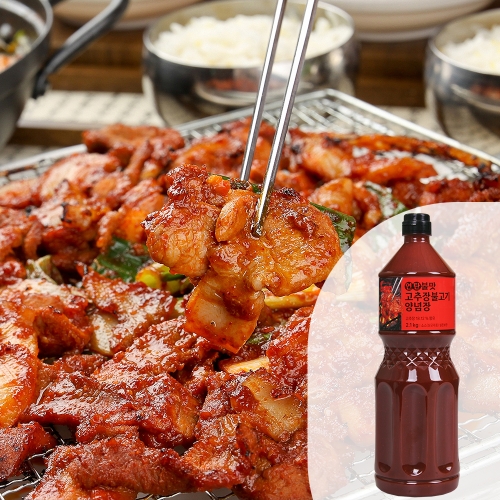 [바로소스]연탄불맛 고추장불고기양념장 2.1kg 1BOX(8EA)