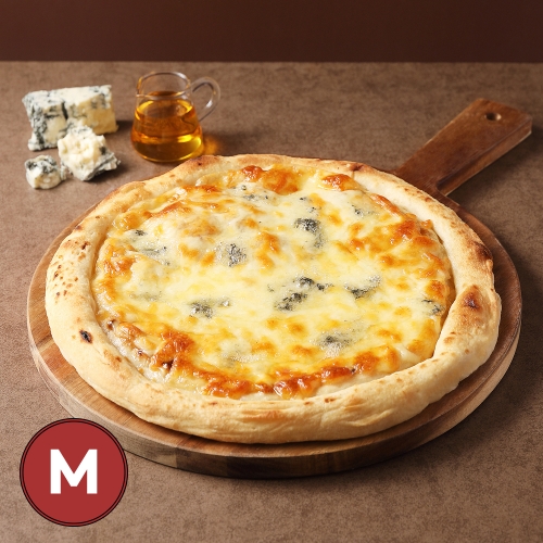 [맛보기샘플x매장사업자전용] 나폴리식 화덕 고르곤졸라 피자(M) 353g