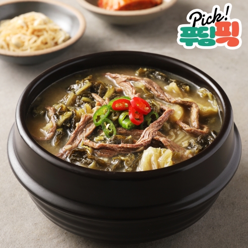 푸딩픽 우거지해장국(1인분) 190g_소고기, 사골된장육수