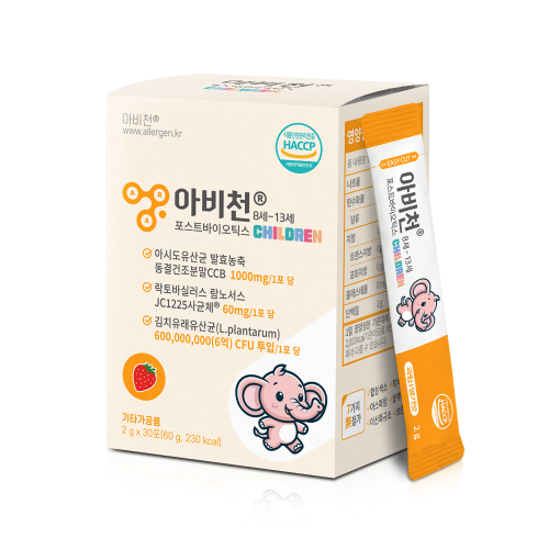 아비천 포스트바이오틱스 칠드런 유산균 2g x 30포(60g)