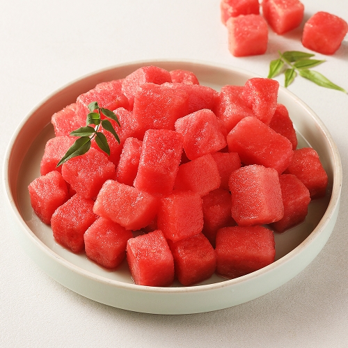 냉동 수박다이스 1kg 화채,카페음료, 슬러시, 에이드 *면세