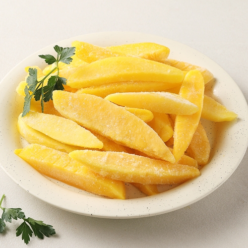 냉동 망고 슬라이스(1kg) *면세 과일빙수용, 샐러드