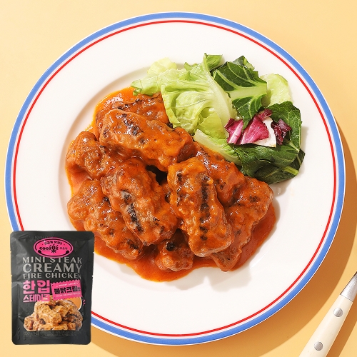 한입스테이크 불닭크림맛 150g