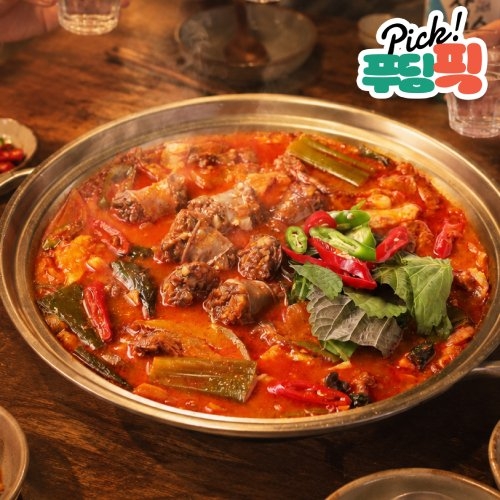 [10%할인] 푸딩픽 얼큰순대전골 390g