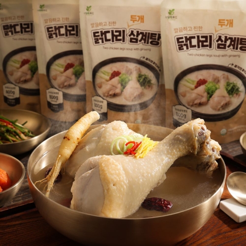 [굿앤쉐프] 닭다리 두개 삼계탕 800g 4팩