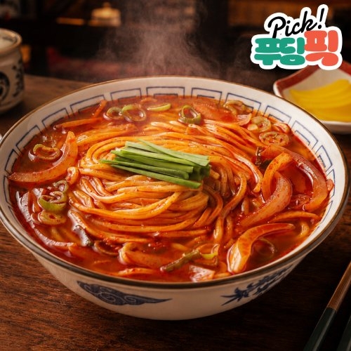[10%할인] 푸딩픽 만능짬뽕 330g_볶음짬뽕, 해물짬뽕, 고기짬뽕 기본 가성비 짬뽕