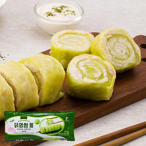 [펀쿡] 닭양쌈롤 210g(30g x 7pcs)_닭가슴살 양배추쌈 식단관리