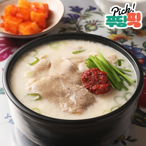 [신메뉴10%할인] 푸딩픽 돼지국밥 150g_다대기포함