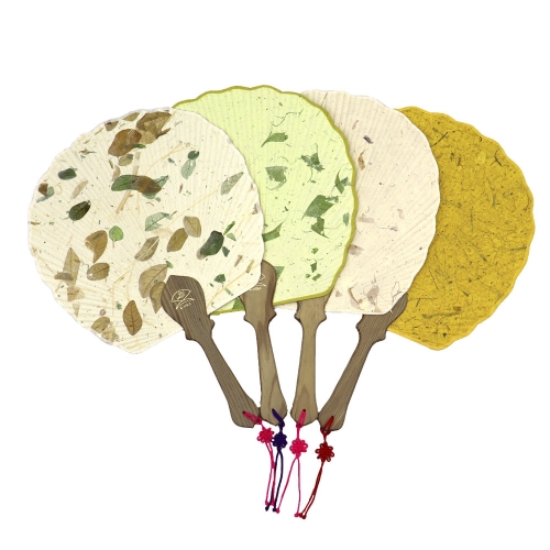 한지 낙엽선부채 (4종)