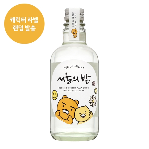 술마켓 더한 카카오프렌즈 x 서울의밤 매실 증류주 25도 375ml