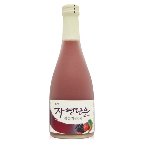 술마켓 국순당고창 자연담은 복분자 막걸리 6도 360ml