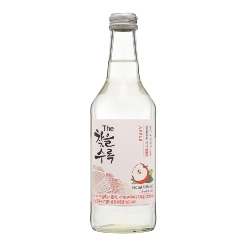 술마켓 THE 찾을수록 애플 사과소주 360ml
