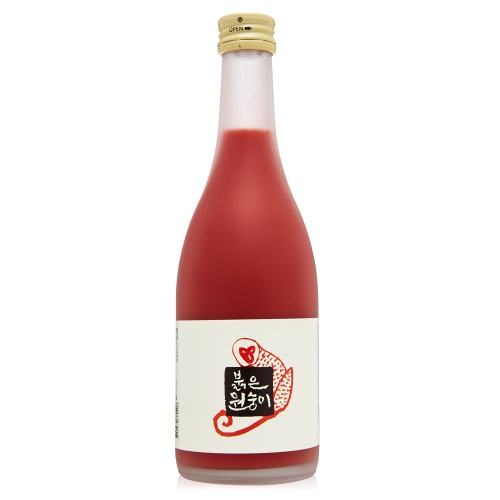 술마켓 술샘 붉은원숭이 로제막걸리 10.8도 375ml