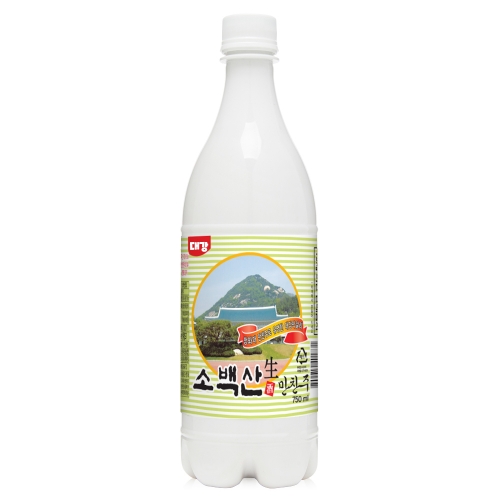 술마켓 용두산조은술 소백산 생막걸리 6도 750ml