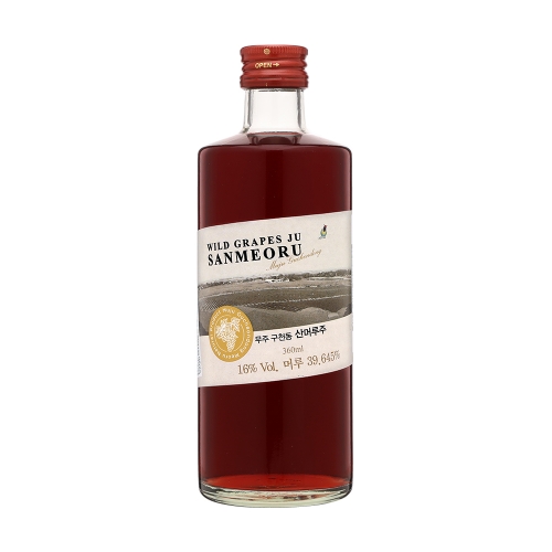 술마켓 덕유 무주 구천동 산머루주 16도 360ml