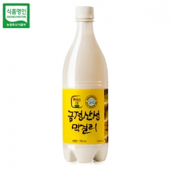 술마켓 민속주1호 유청길 명인 부산 금정산성 막걸리 8도 750ml